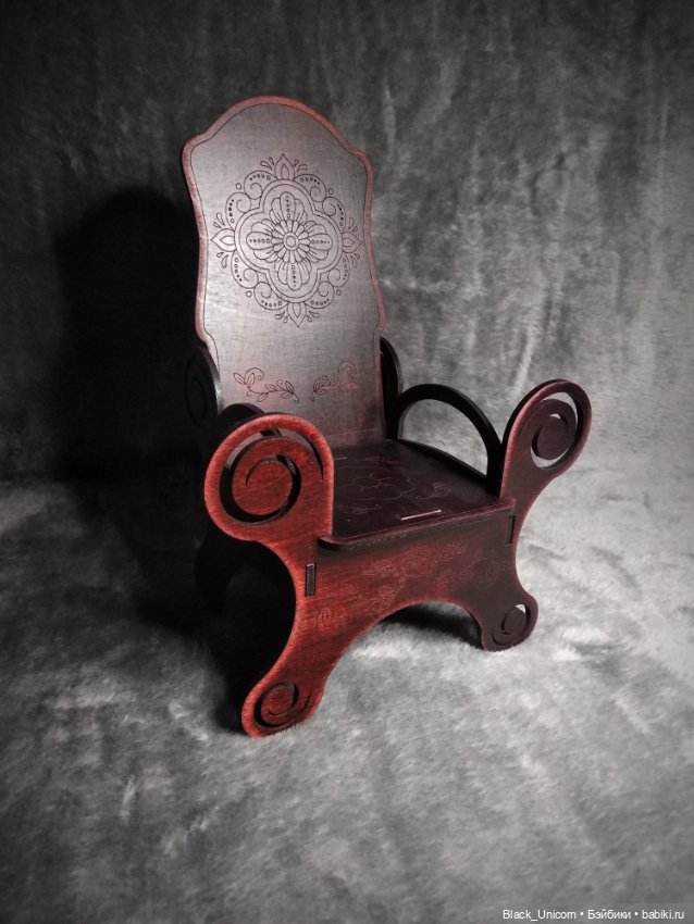 Покраска готовой мебели — Мебель для кукол и домиков: фото (фото 6)