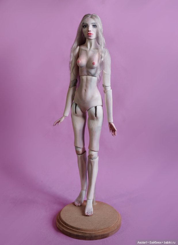 Аэлита и Мулатка — Авторские фарфоровые куклы (OOAK): ручная работа (фото 6)