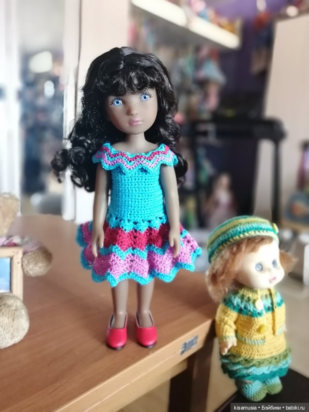 Вяжу для любимых кукол — Одежда и обувь для кукол своими руками: фото (фото 10)