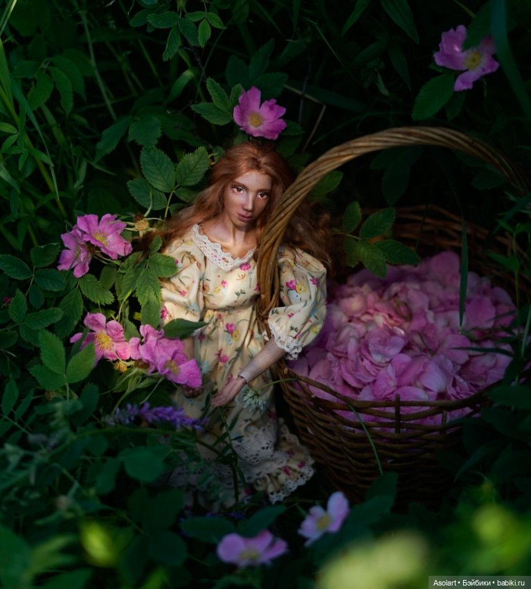 Аэлита и Мулатка — Авторские фарфоровые куклы (OOAK): ручная работа