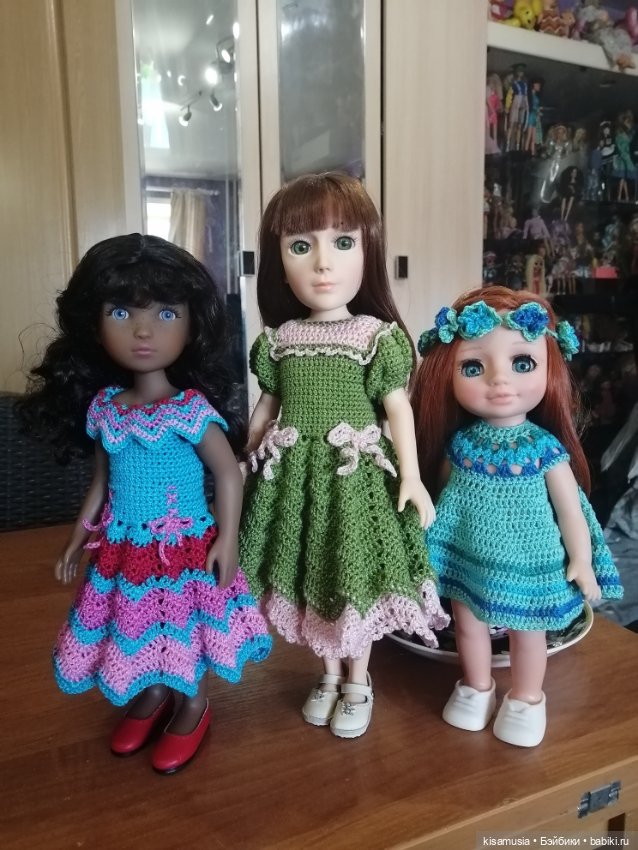Вяжу для любимых кукол — Одежда и обувь для кукол своими руками: фото (фото 9)