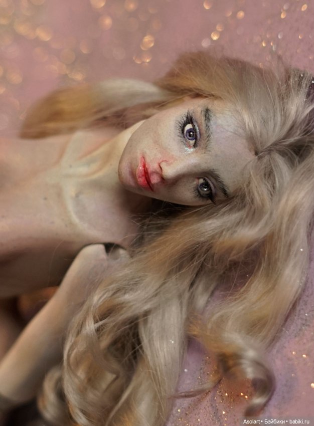 Аэлита и Мулатка — Авторские фарфоровые куклы (OOAK): ручная работа (фото 5)