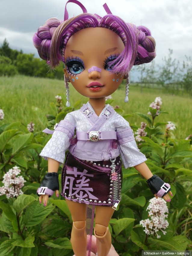 Лиловый цвет — Куклы Rainbow High (Рейнбоу Хай (фото 4)