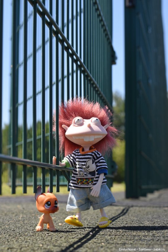 Донни выгуливает собачку — Игровые куклы разных производителей (Разное): редкие бренды (фото 9)