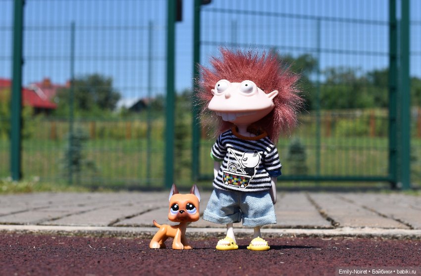 Донни выгуливает собачку — Игровые куклы разных производителей (Разное): редкие бренды (фото 3)