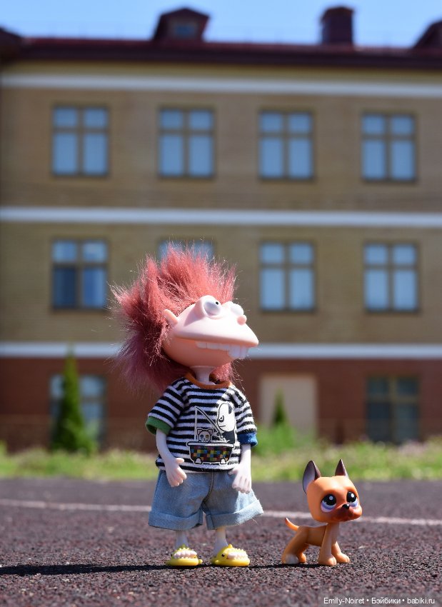 Донни выгуливает собачку — Игровые куклы разных производителей (Разное): редкие бренды