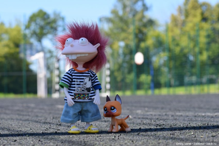 Донни выгуливает собачку — Игровые куклы разных производителей (Разное): редкие бренды (фото 5)