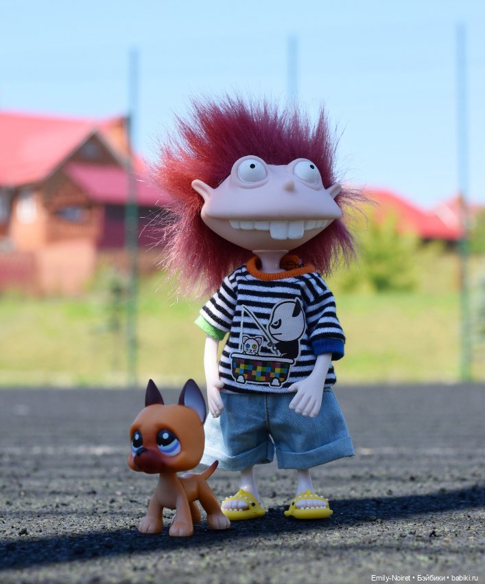 Донни выгуливает собачку — Игровые куклы разных производителей (Разное): редкие бренды (фото 6)