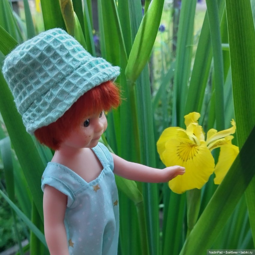Давид и ирисы — Куклы Paola Reina (Паола Рейна): новинки (фото 5)