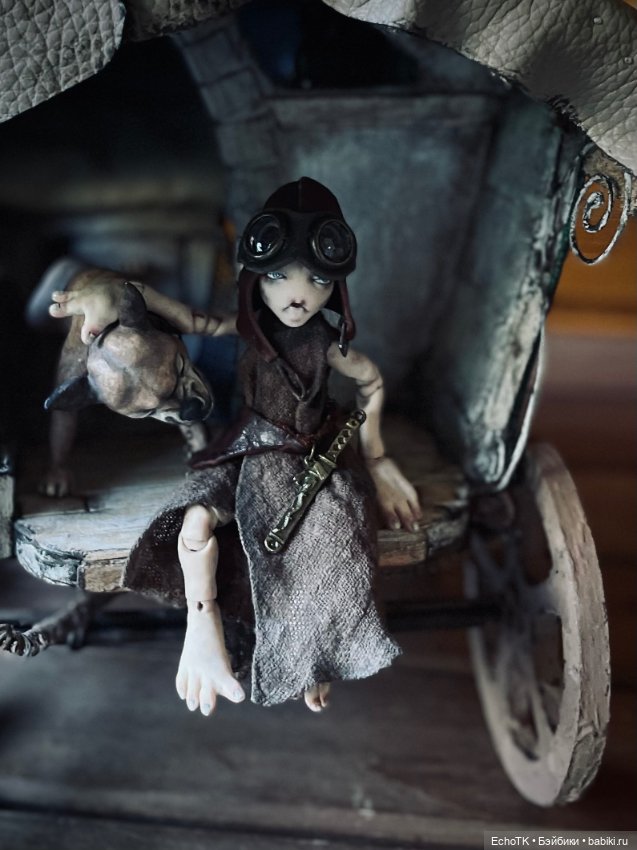 Каан и его повозка — Домашние фото авторских кукол: личные коллекции (фото 5)