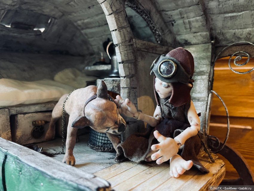 Каан и его повозка — Домашние фото авторских кукол: личные коллекции