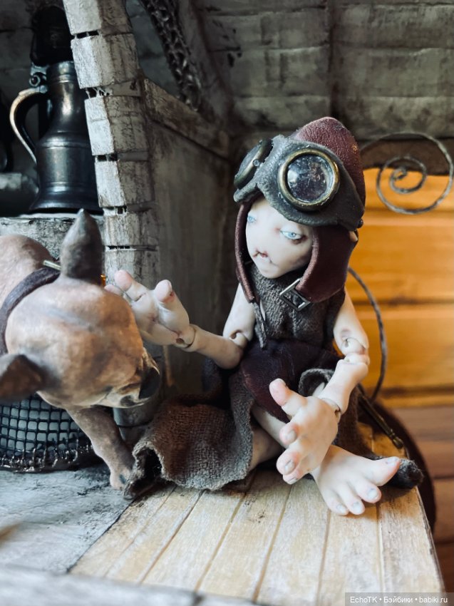 Каан и его повозка — Домашние фото авторских кукол: личные коллекции