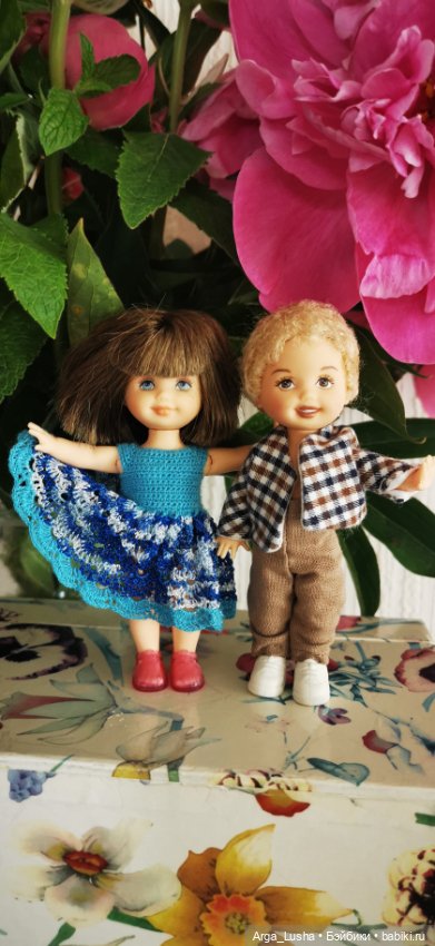 Прекрасные соцветия или прогулки с разными куклами