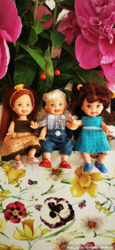 Прекрасные соцветия или прогулки с разными куклами