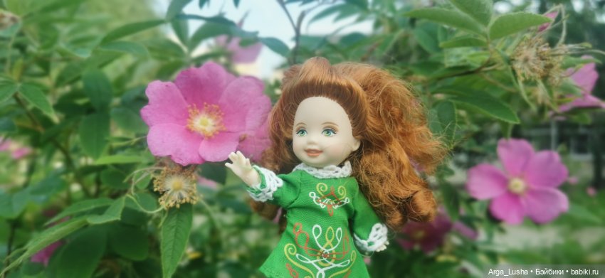 Прекрасные соцветия или прогулки с разными куклами (фото 10)
