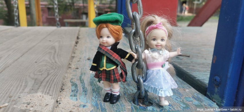 Прекрасные соцветия или прогулки с разными куклами