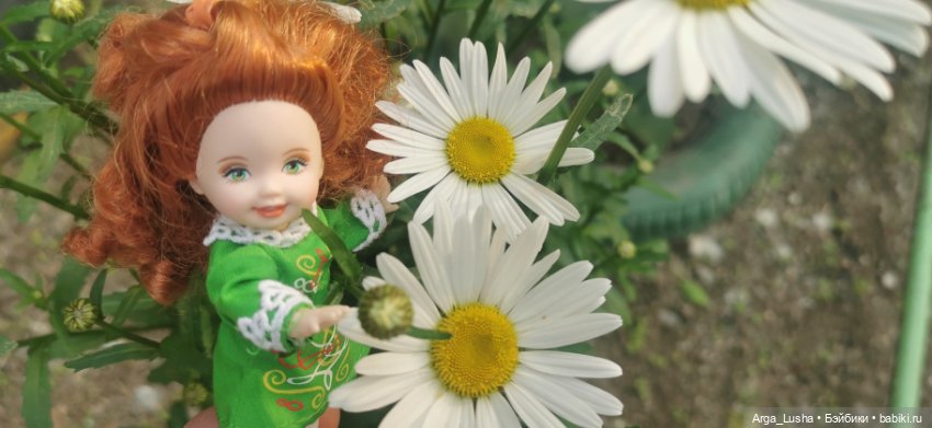 Прекрасные соцветия или прогулки с разными куклами