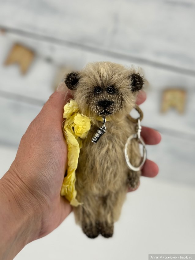 Тедди мишка брелок — Авторские мишки Тедди и друзья: фото