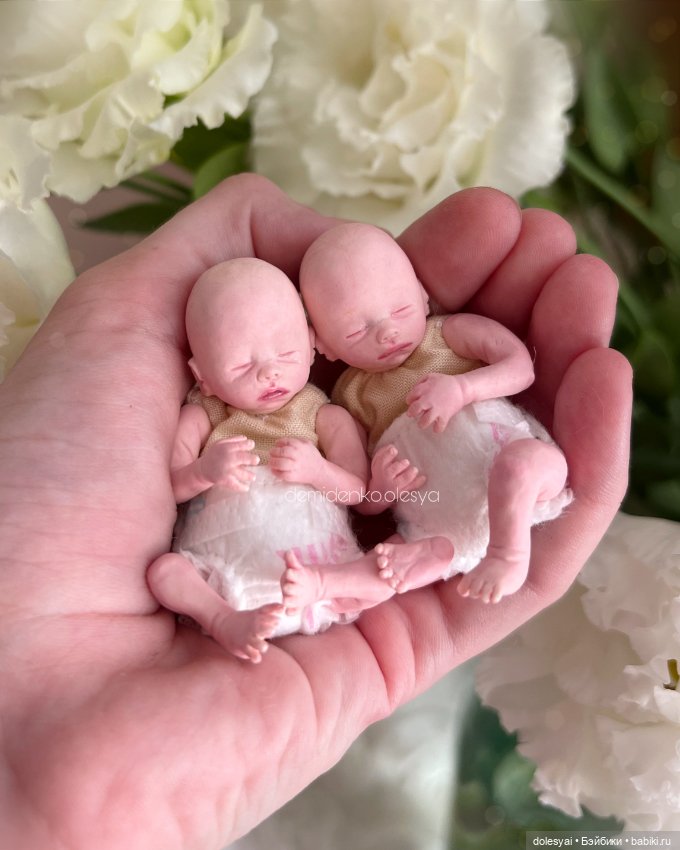 Крошечные куклы младенцы мальчики (фото 10)