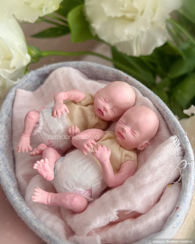 Крошечные куклы младенцы мальчики