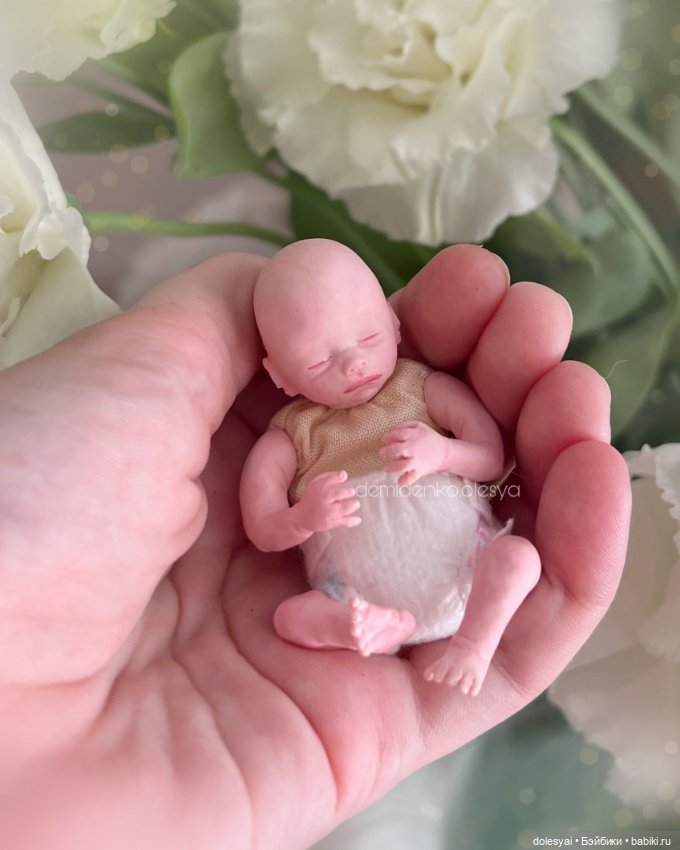 Крошечные куклы младенцы мальчики (фото 8)