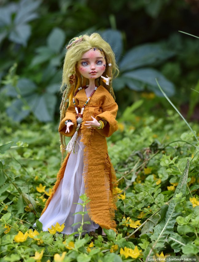 Шаманка Анника — ООАК Monster High и Ever After High: репейнт