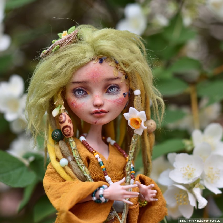 Шаманка Анника — ООАК Monster High и Ever After High: репейнт (фото 7)