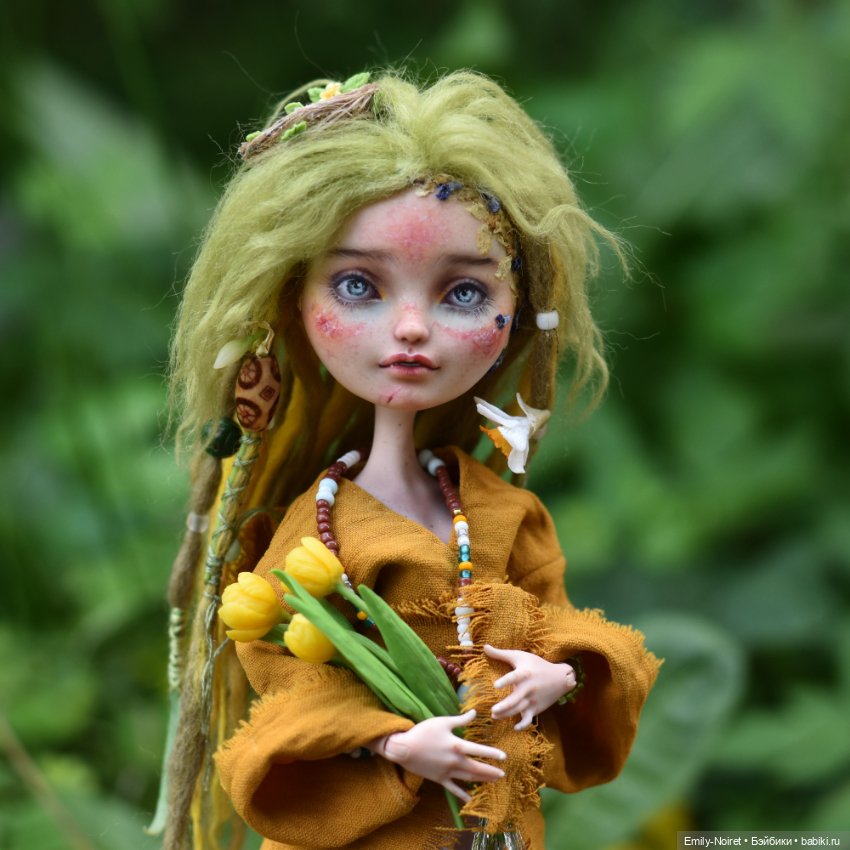 Шаманка Анника — ООАК Monster High и Ever After High: репейнт (фото 3)