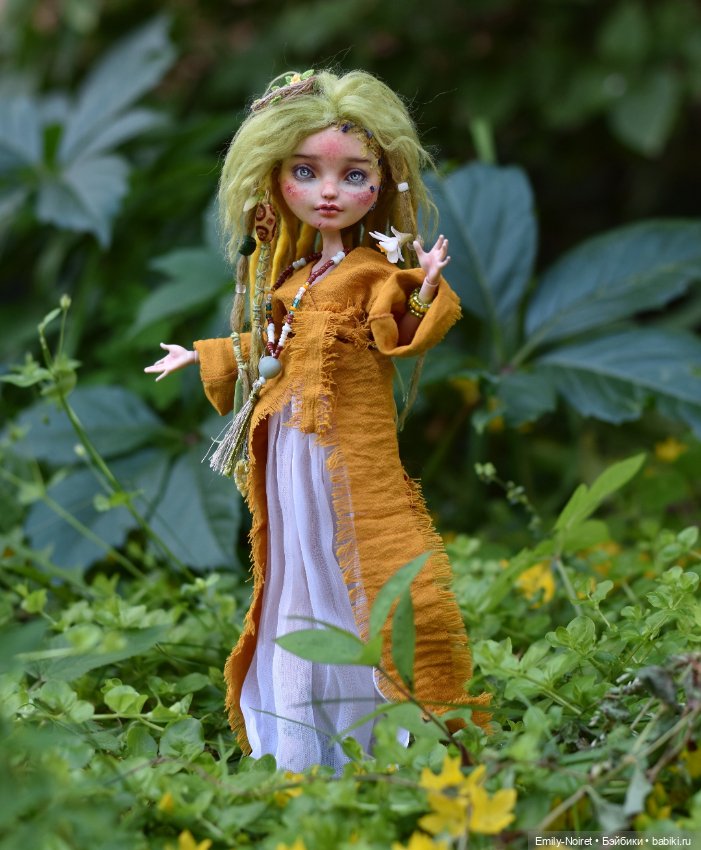 Шаманка Анника — ООАК Monster High и Ever After High: репейнт (фото 4)