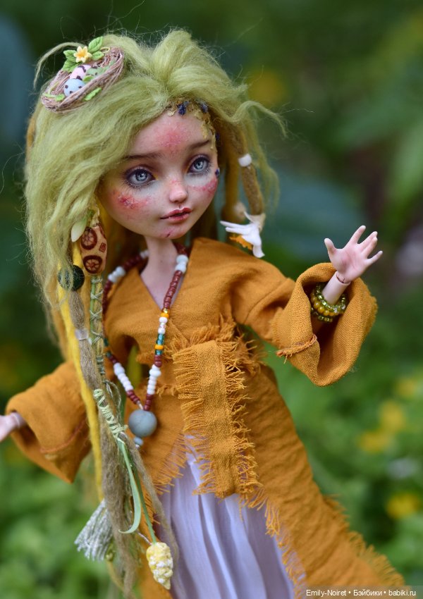 Шаманка Анника — ООАК Monster High и Ever After High: репейнт (фото 5)