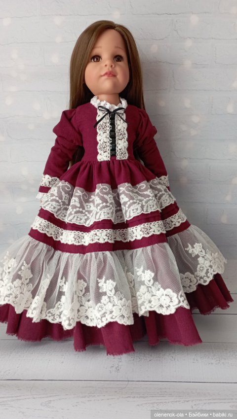 Платья для кукол Готц — Одежда и обувь для кукол своими руками: фото