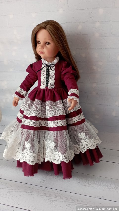 Платья для кукол Готц — Одежда и обувь для кукол своими руками: фото