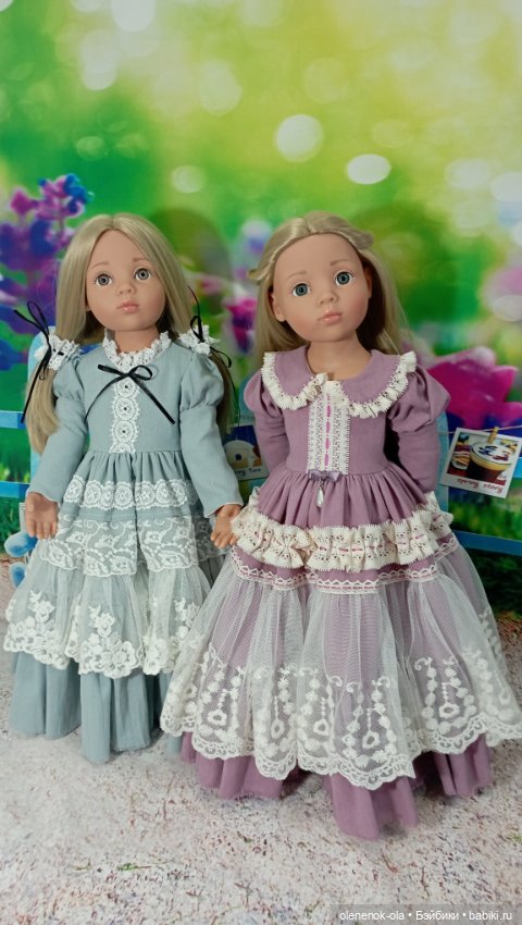 Платья для кукол Готц — Одежда и обувь для кукол своими руками: фото (фото 8)