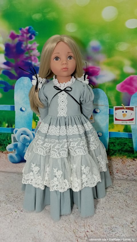 Платья для кукол Готц — Одежда и обувь для кукол своими руками: фото (фото 7)