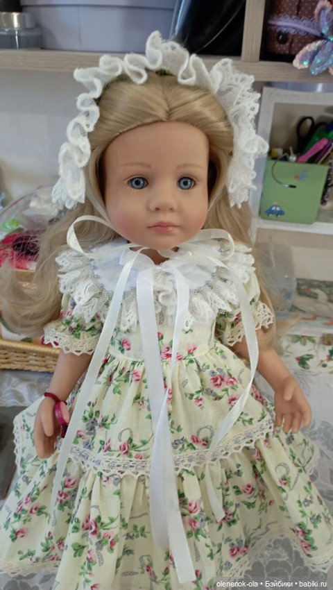 Платья для кукол Готц — Одежда и обувь для кукол своими руками: фото (фото 9)