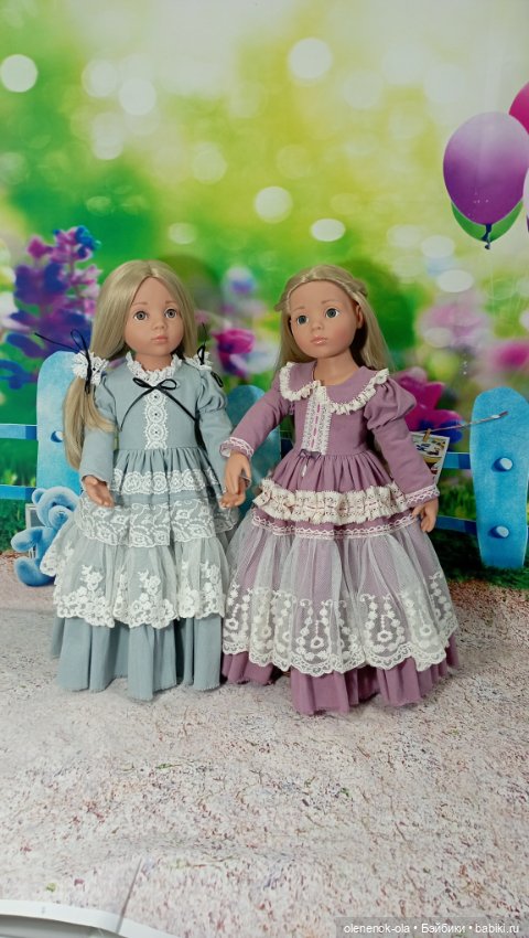 Платья для кукол Готц — Одежда и обувь для кукол своими руками: фото (фото 6)