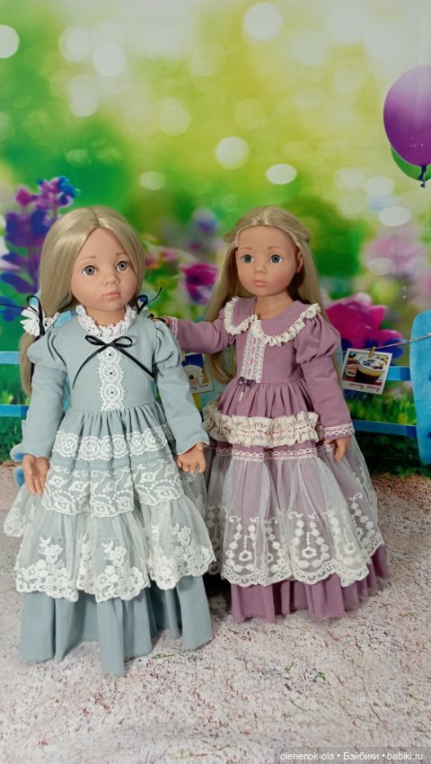 Платья для кукол Готц — Одежда и обувь для кукол своими руками: фото (фото 5)