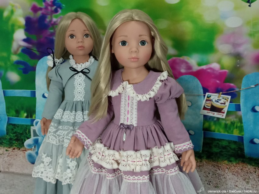 Платья для кукол Готц — Одежда и обувь для кукол своими руками: фото (фото 4)