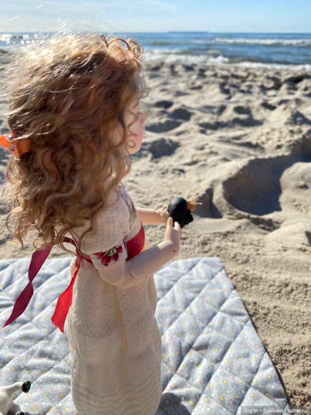 Как юная барышня на море отдыхала (фото 4)