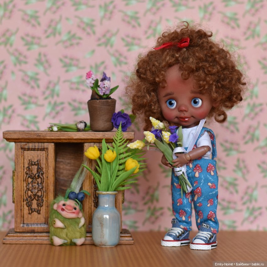 Цветочница — Домашние фото авторских кукол: личные коллекции