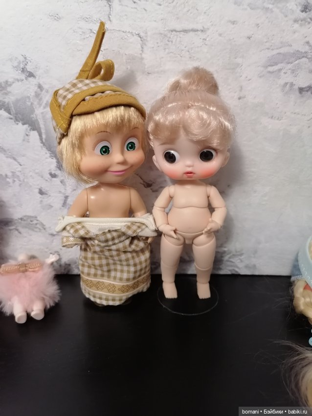 Машка ожила — Гибриды шарнирных кукол (не БЖД): подбор тела