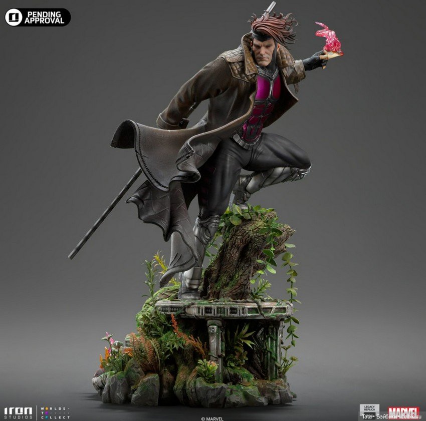 Iron Studios - статуя Гамбита (фото 4)
