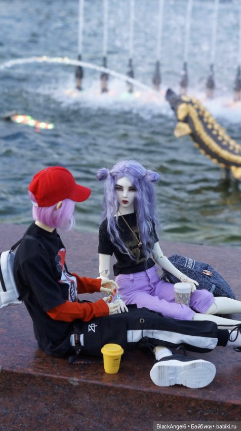 Прогулка с другом 😻 — Фотоистории с куклами BJD (БЖД): сериалы