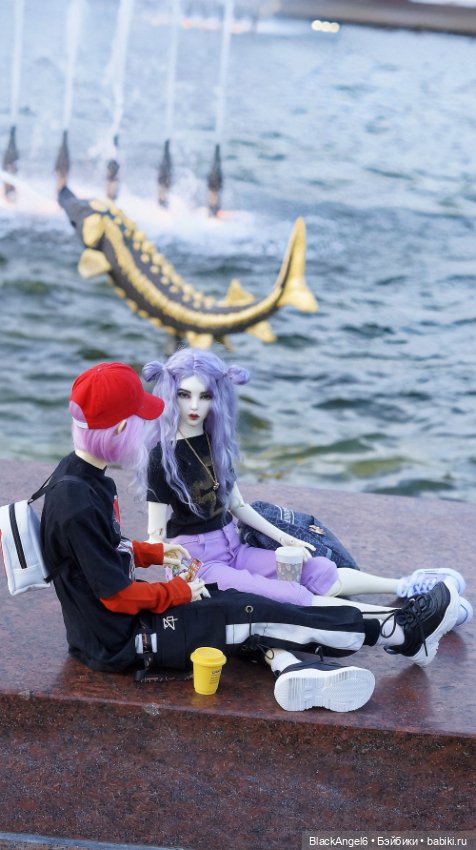 Прогулка с другом 😻 — Фотоистории с куклами BJD (БЖД): сериалы