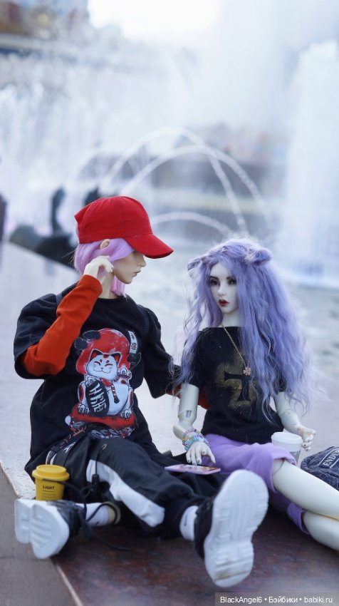 Прогулка с другом 😻 — Фотоистории с куклами BJD (БЖД): сериалы