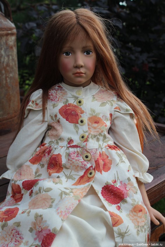 Кукла с мишкой. Бекки от Ilse Wippler