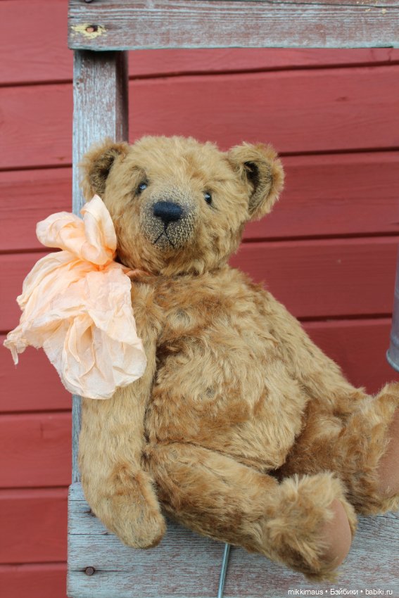 Кукла с мишкой. Бекки от Ilse Wippler