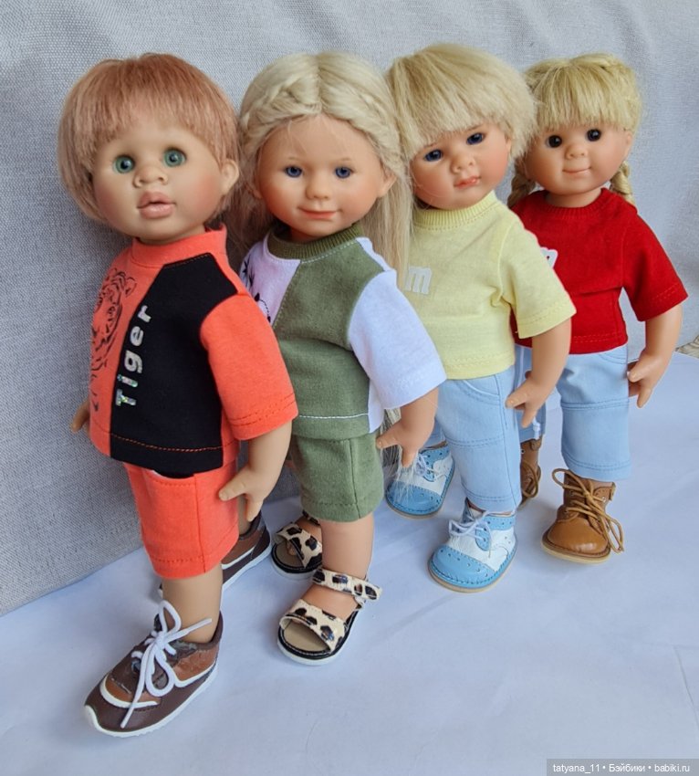 Комплектики и платьица для Вихтелят 8. Краски лета