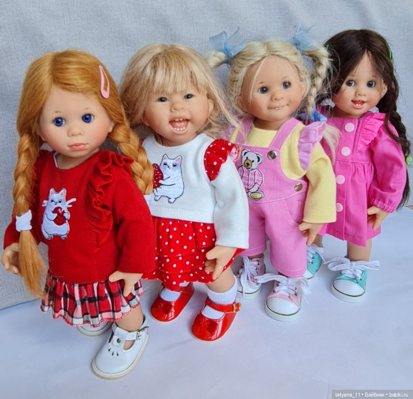 Комплектики и платьица для Вихтелят 8. Краски лета