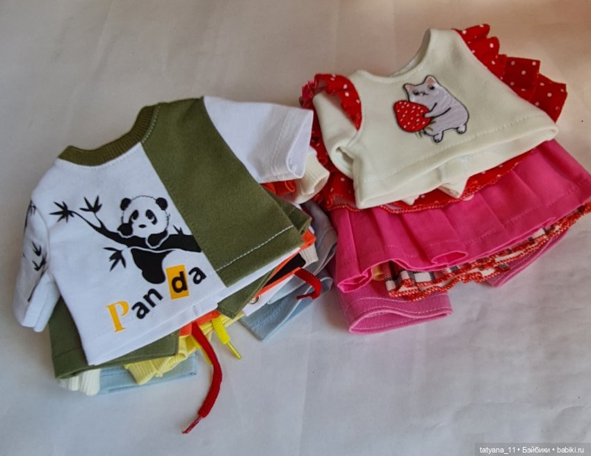 Комплектики и платьица для Вихтелят 8. Краски лета